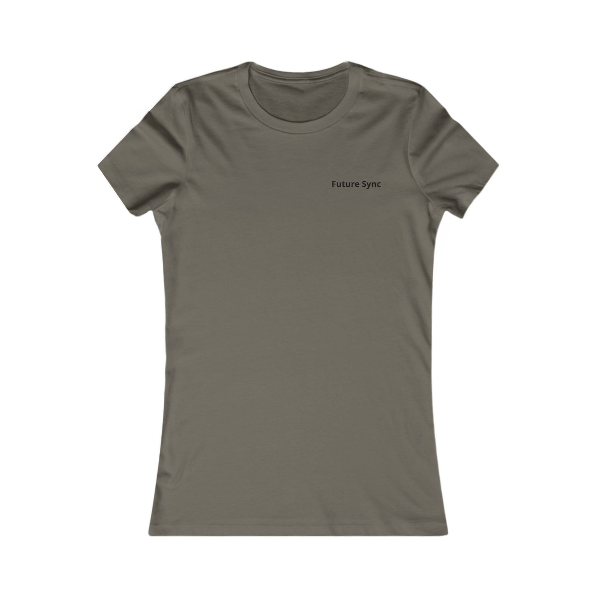 Future Sync Damen Signature Minimalistisches T-Shirt