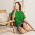Camiseta de algodón grueso estándar Future Sync | Ropa urbana de estética minimalista