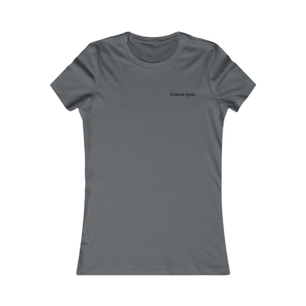 Future Sync Damen Signature Minimalistisches T-Shirt
