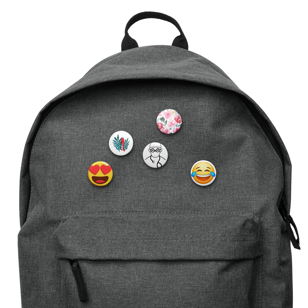 Ästhetische Emoji-Anstecknadel-Knöpfe-Set (5-teilig)